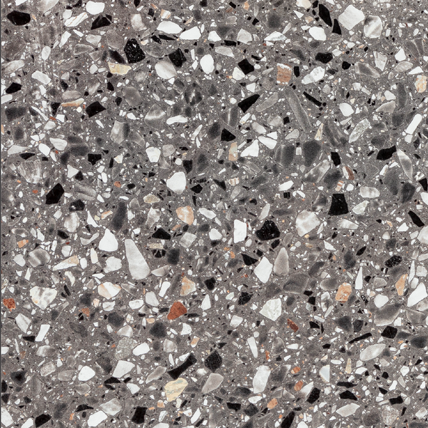 Milano Terrazzo Antracite Extra Textured Tile