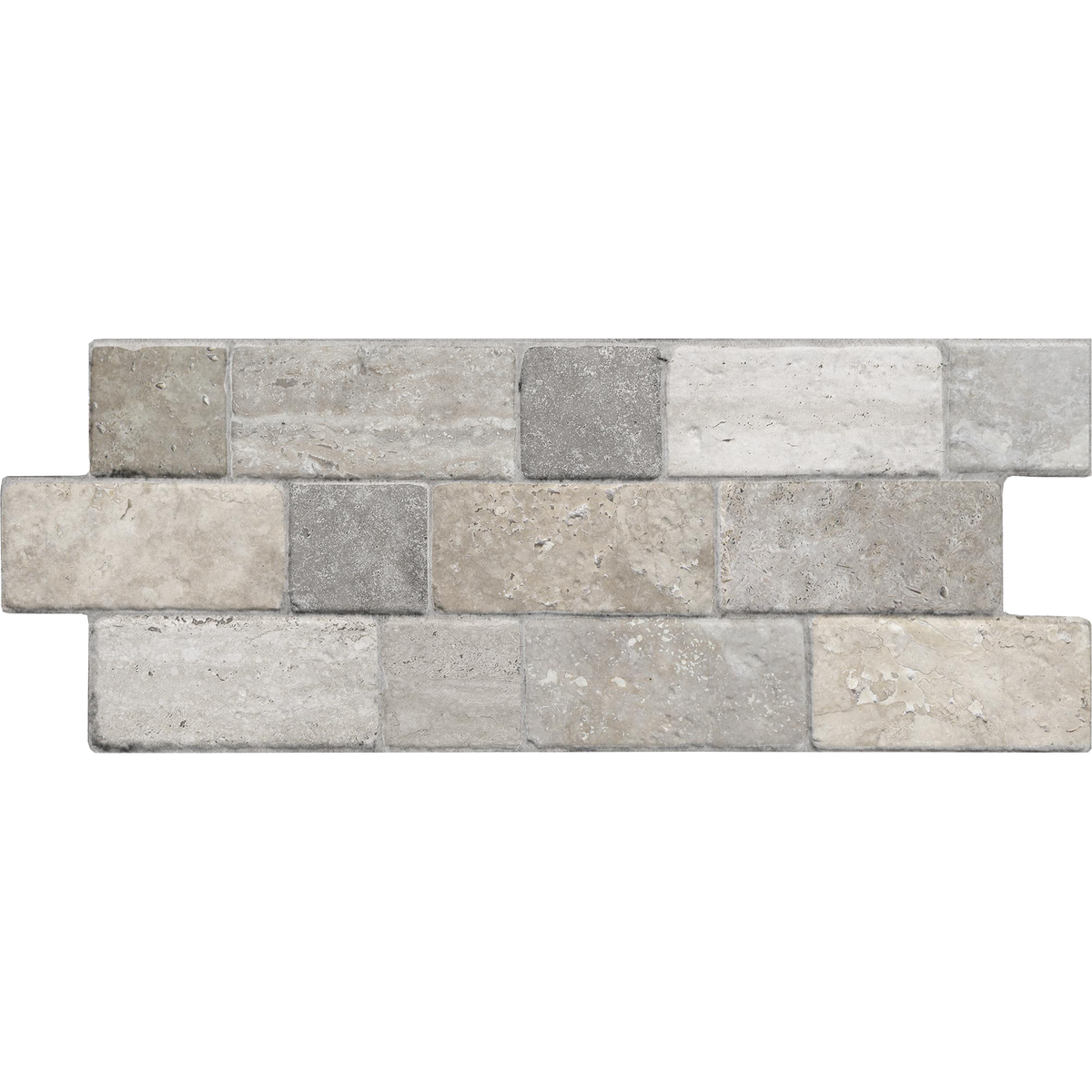 Roma Travertine Modular Beige Textured Tile