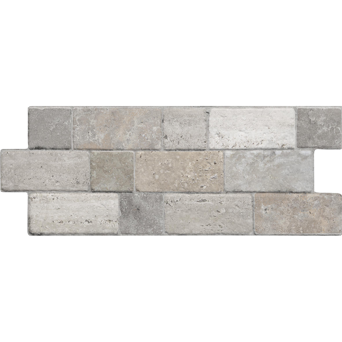 Travertine Modular Beige Textured Tile