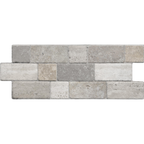 Travertine Modular Beige Textured Tile