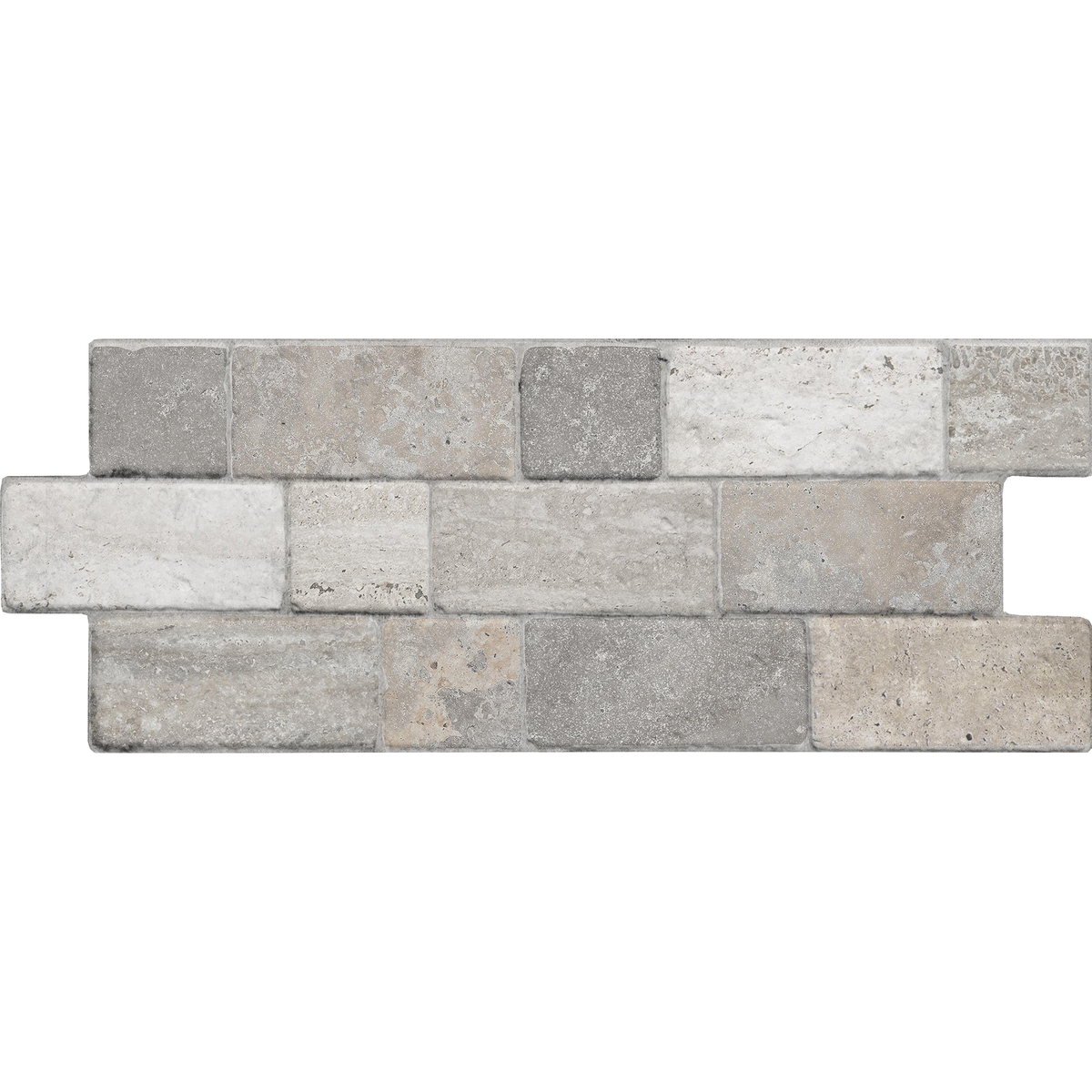 Travertine Modular Beige Textured Tile