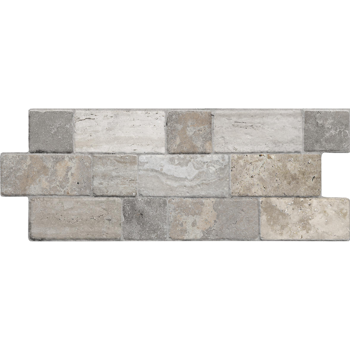 Travertine Modular Beige Textured Tile