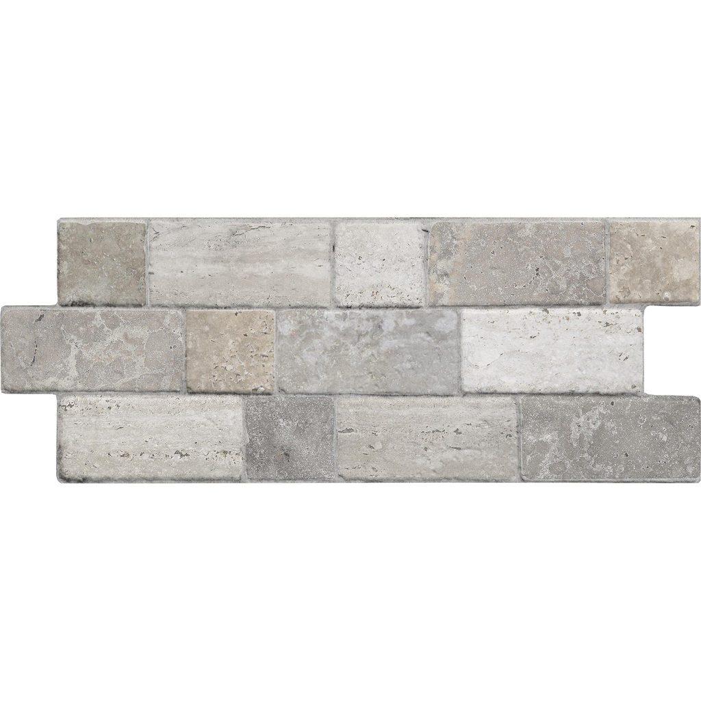 Travertine Modular Beige Textured Tile