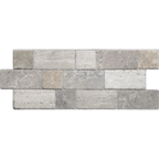 Travertine Modular Beige Textured Tile