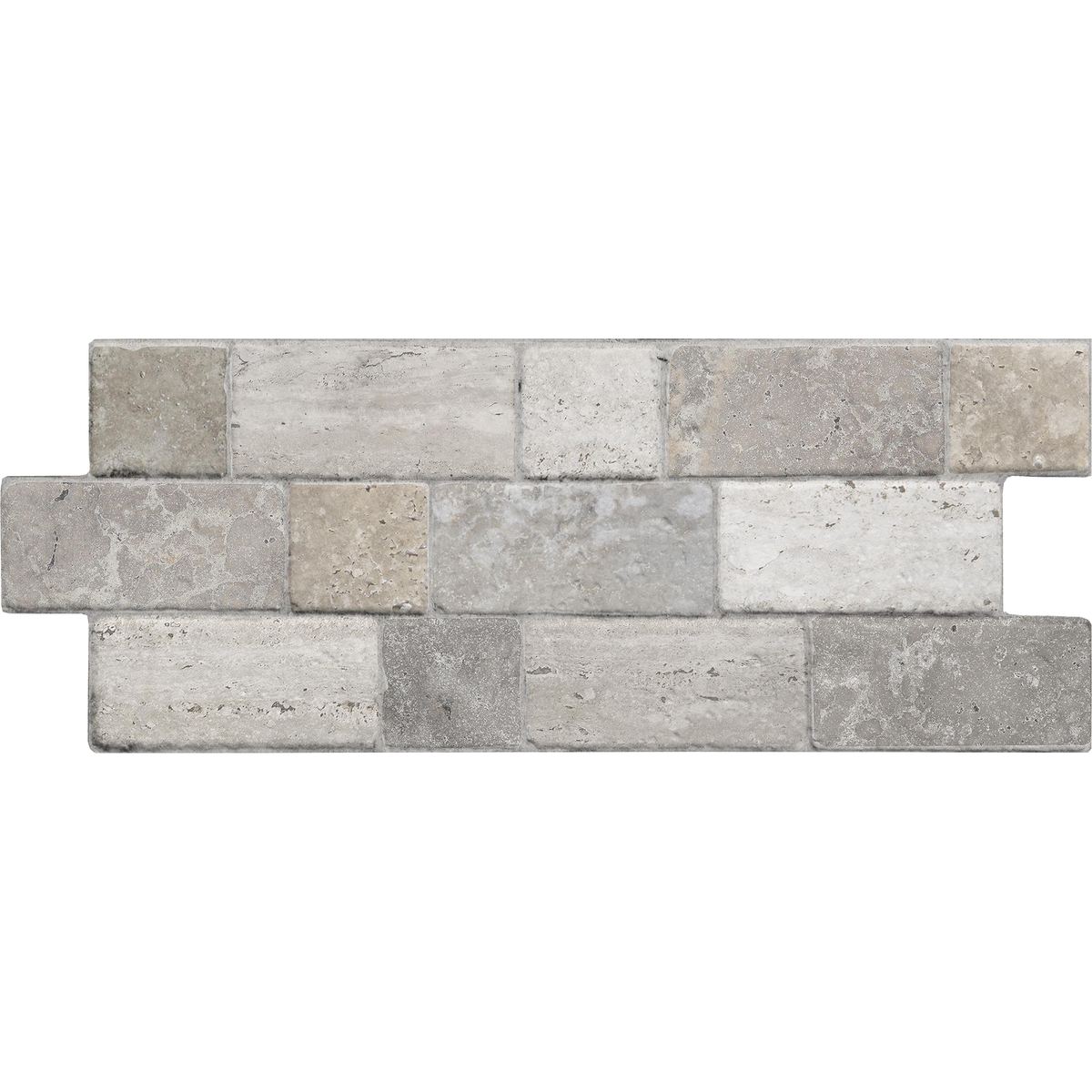Travertine Modular Beige Textured Tile
