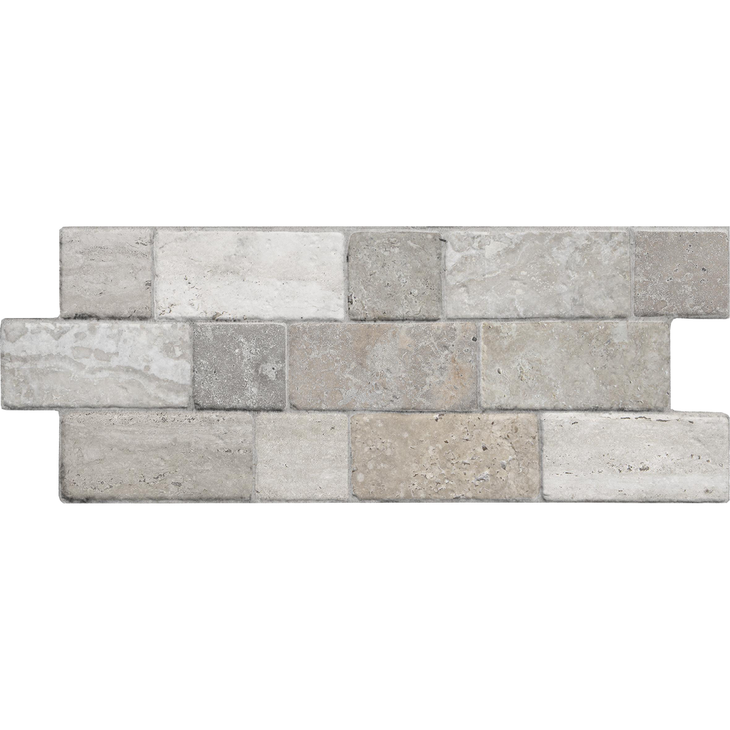 Travertine Modular Beige Textured Tile
