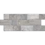 Travertine Modular Grey Textured Tile