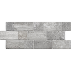 Travertine Modular Grey Textured Tile