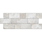 Travertine Modular White Textured Tile