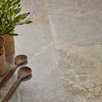 Slate Grey Matt Tile - lifestyle view