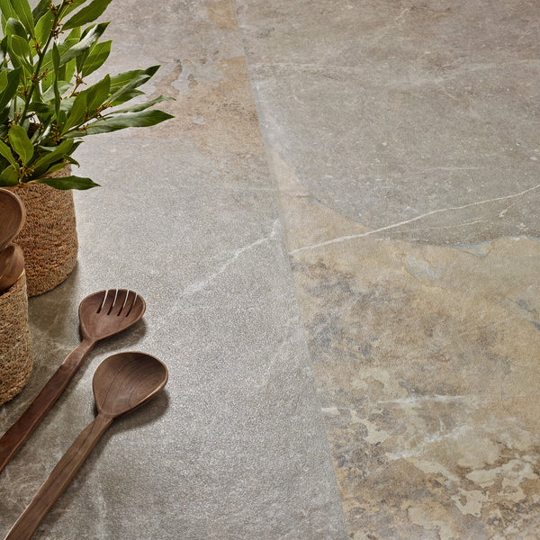Slate Grey Matt Tile - lifestyle view