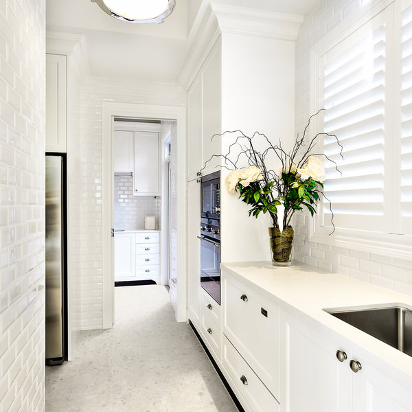 Beige Matt Tile - lifestyle view