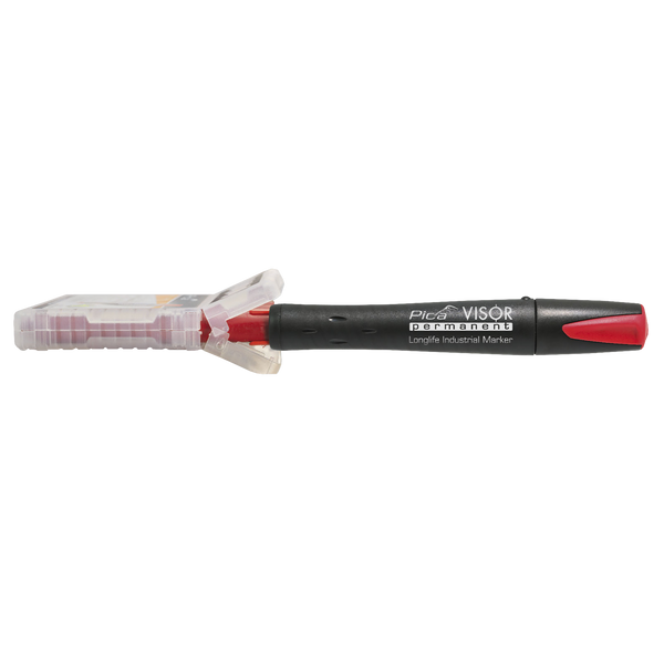 Visor Permanent Marker Refill Set Red