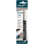 White Permanent Marker Round Tip 1-4mm