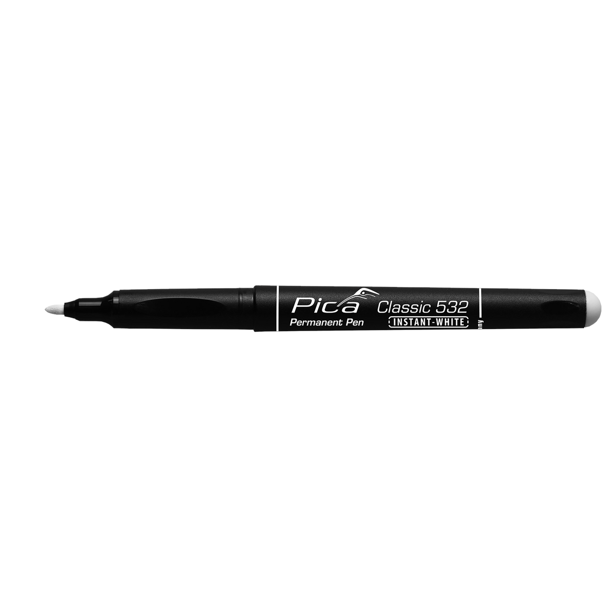 White Permanent Pen Round Tip 1-2mm