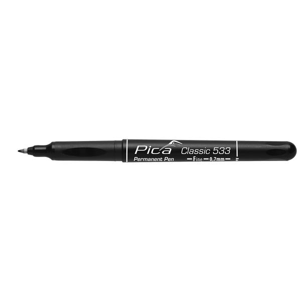Black Permanent Pen Fine Tip 0-7mm