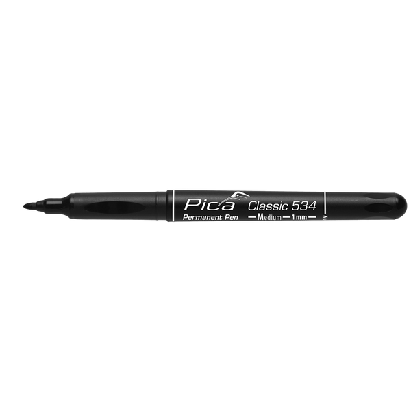 Black Permanent Pen Medium Tip 1-0mm