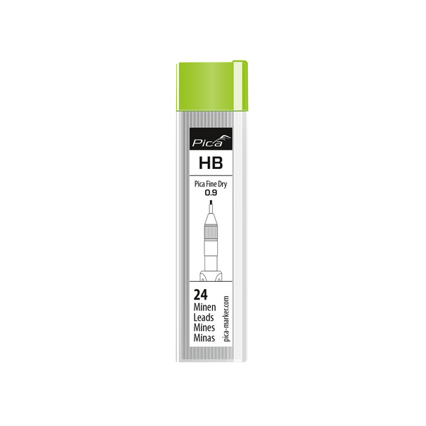 Fine Dry Graphite HB Refill Set 24 Leads Each Set