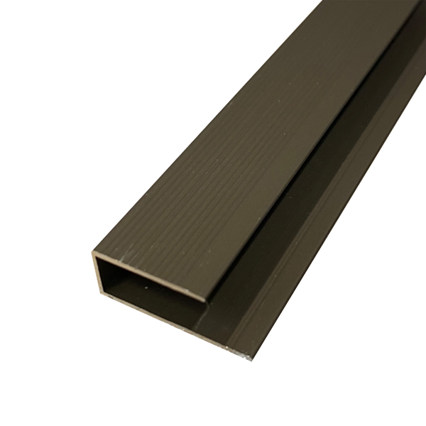 Edge Cover Matt Bronze 13 x 3300mm