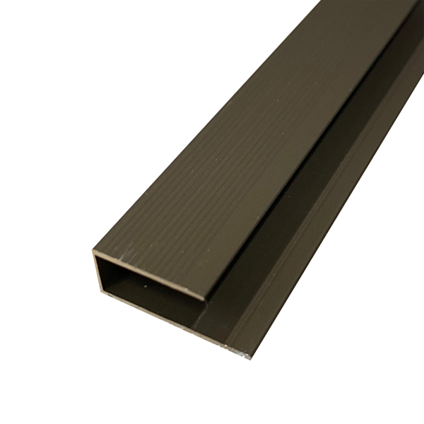 Edge Cover Matt Bronze 15 x 3300mm