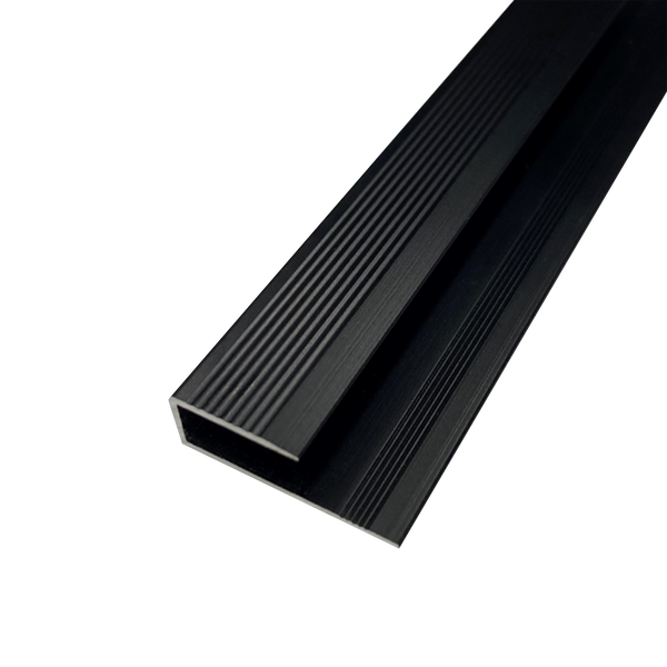 Edge Cover Matt Black 15 x 3300mm