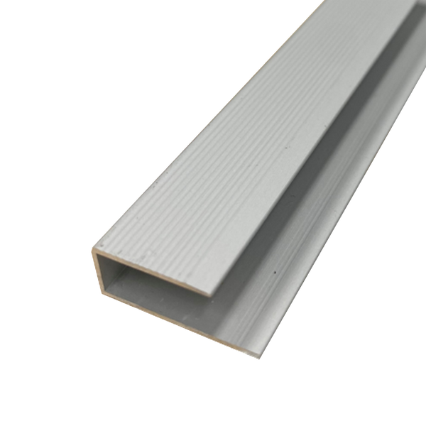 Edge Cover Matt Silver 15 x 3300mm