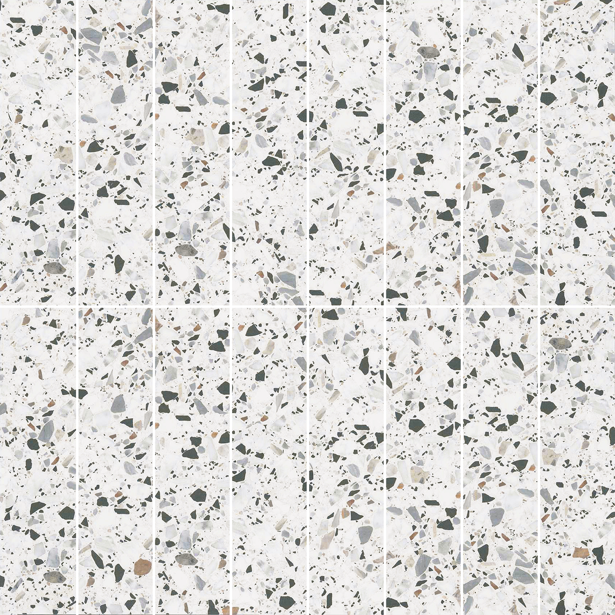 Vicenza Terrazzo Bianco Textured Tile