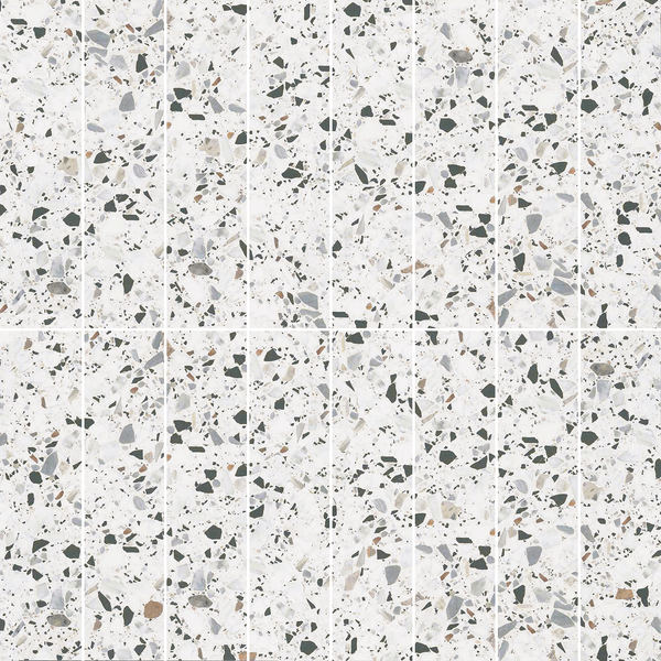 Vicenza Terrazzo Bianco Textured Tile