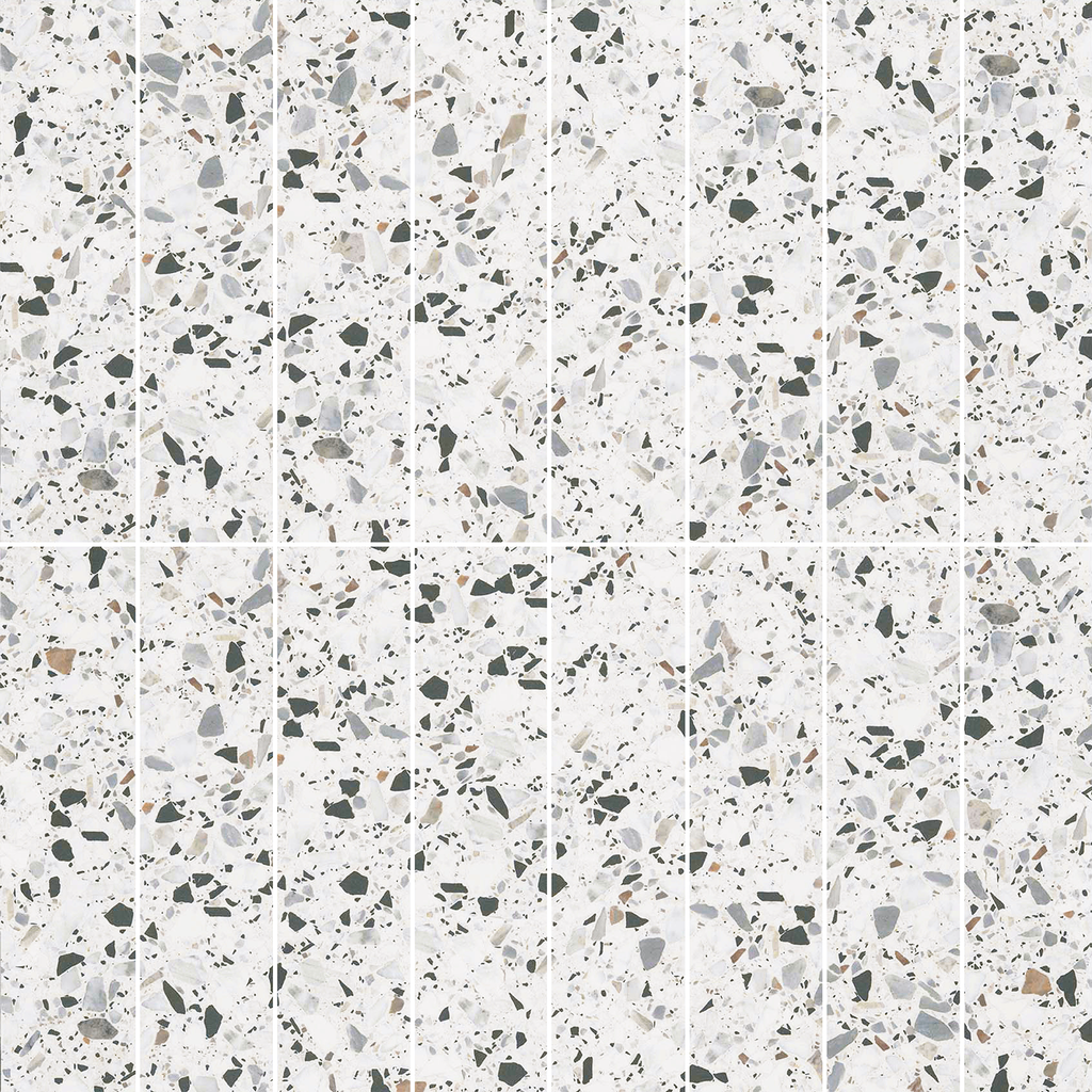 Terrazzo Bianco Textured Tile