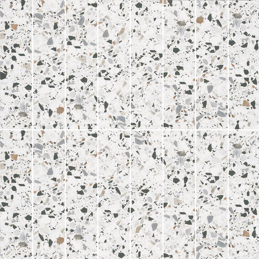 Terrazzo Bianco Textured Tile