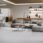 Terrazzo Grigio Textured Tile - lifestyle view