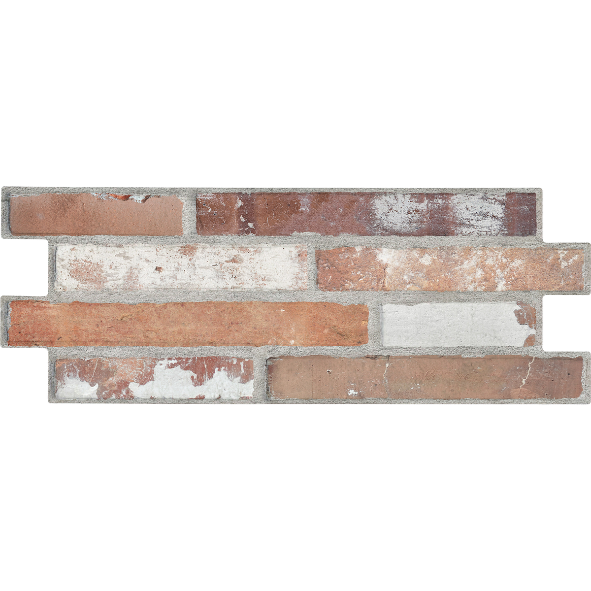 Industrial Red Textured Tile