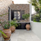 Red Textured Tile - lifestyle view