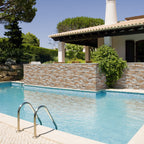 Red Textured Tile - lifestyle view