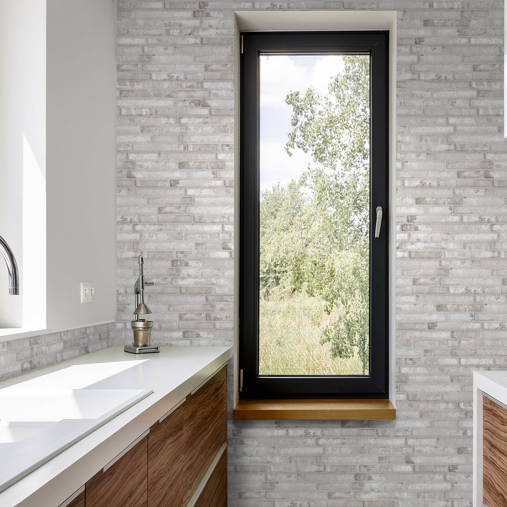 Grey Textured Tile - lifestyle view