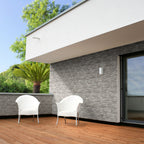 Charcoal Textured Tile - lifestyle view