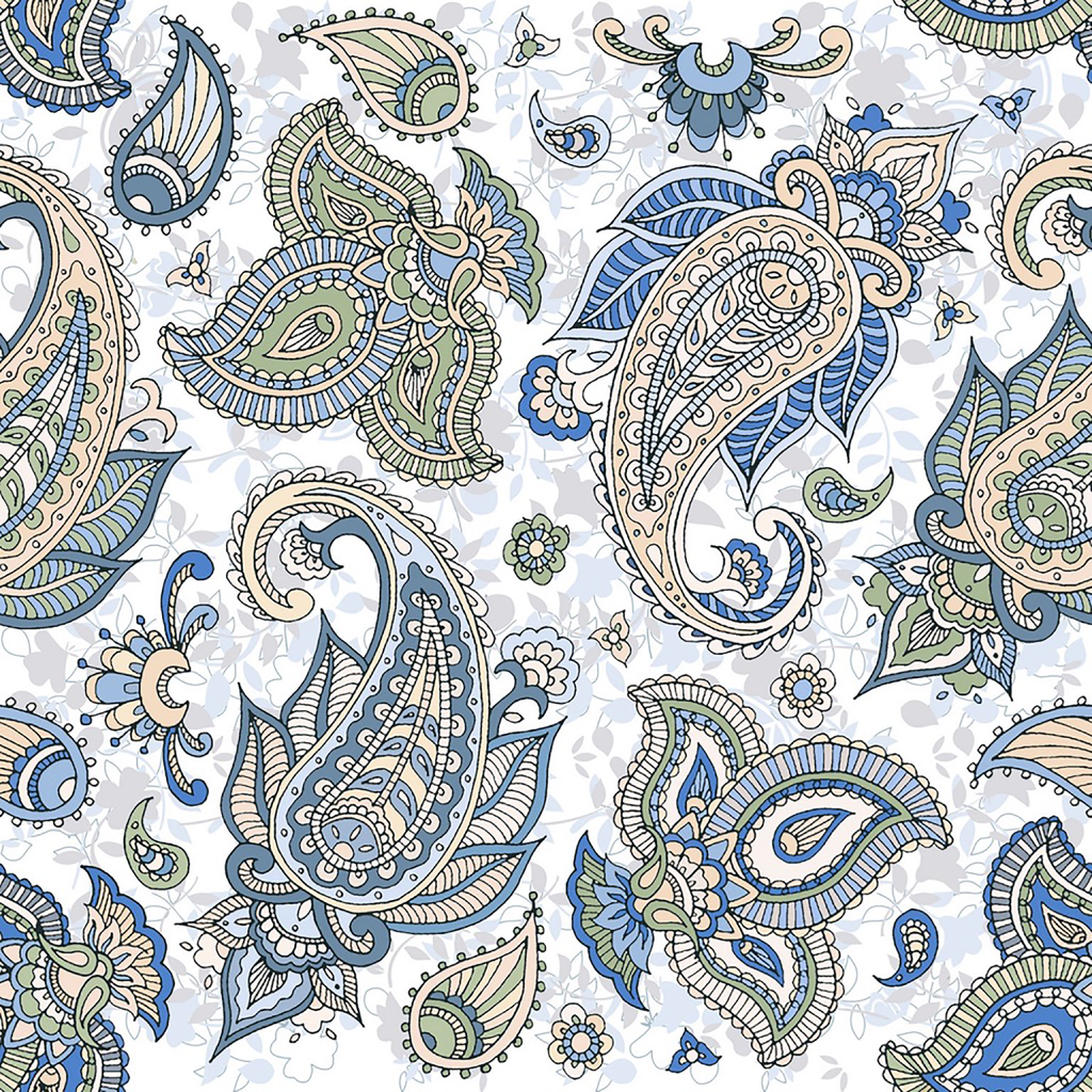 Hara Multi Colour Matt Tile