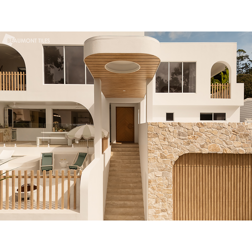 Travertine Crema Microtec Textured Tile