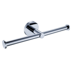 Double Toilet Roll Holder Chrome