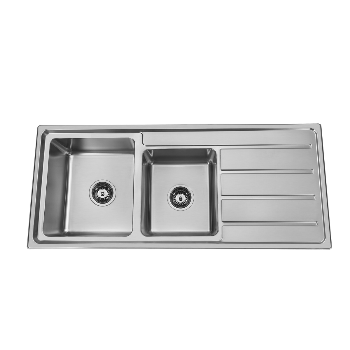 1 & 3/4 LHB Sink 1TH 1160x500 Stainless Steel