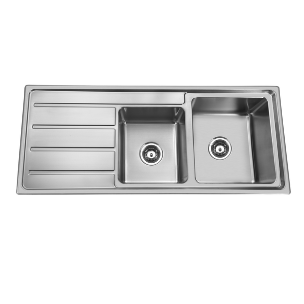 1 & 3/4 RHB Sink 1TH 1160x500 Stainless Steel