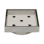 Tile Insert 106 x 106 x 100mm Brushed Nickel