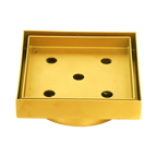 Tile Insert 106 x 106 x 100mm Brushed Gold