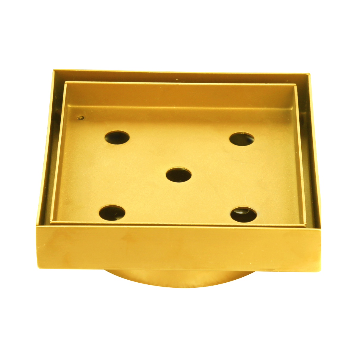 Tile Insert 106 x 106 x 100mm Brushed Gold
