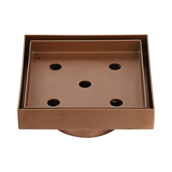 Tile Insert 106 x 106 x 80mm Brushed Copper