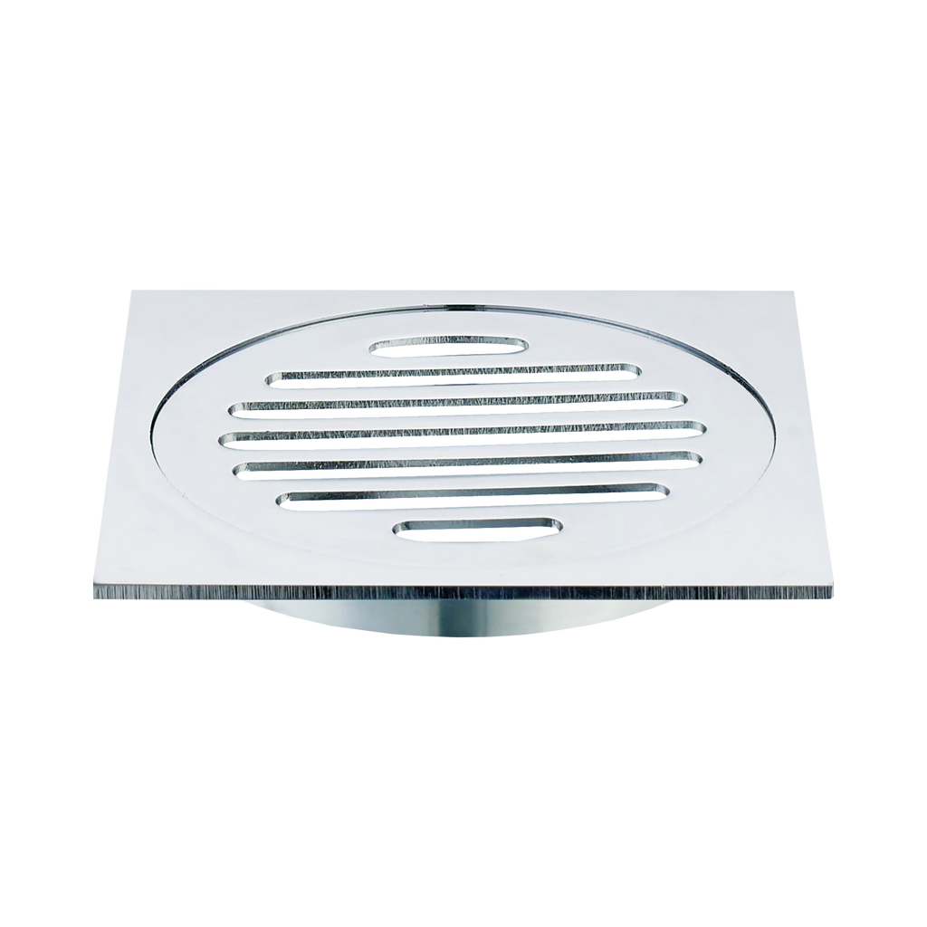 Grate Square 110 x 110 x 100mm Chrome