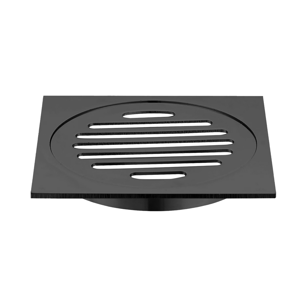 Grate Square 110 x 110 x 100mm Matt Black