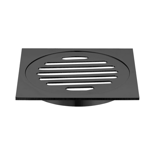 Grate Square 110 x 110 x 100mm Matt Black