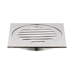 Grate Square 110 x 110 x 100mm Brushed Nickel