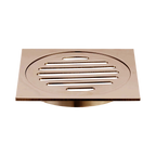 Grate Square 110 x 110 x 100mm Brushed Copper